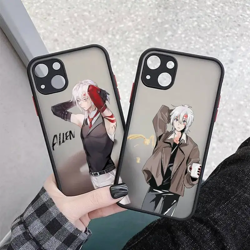 

Anime D Gray Man Allen Phone Case matte transparent For iphone 11 12 13 7 8 plus mini x xs xr pro max cover