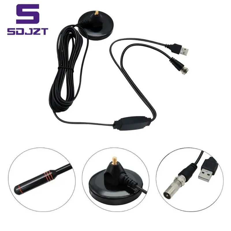 Домашняя портативная цифровая телевизионная антенна VHF/UHF Усилитель 4K Бесплатные HD каналы для помещений DVBT ATSC усилитель спутниковый ресивер дальнего действия