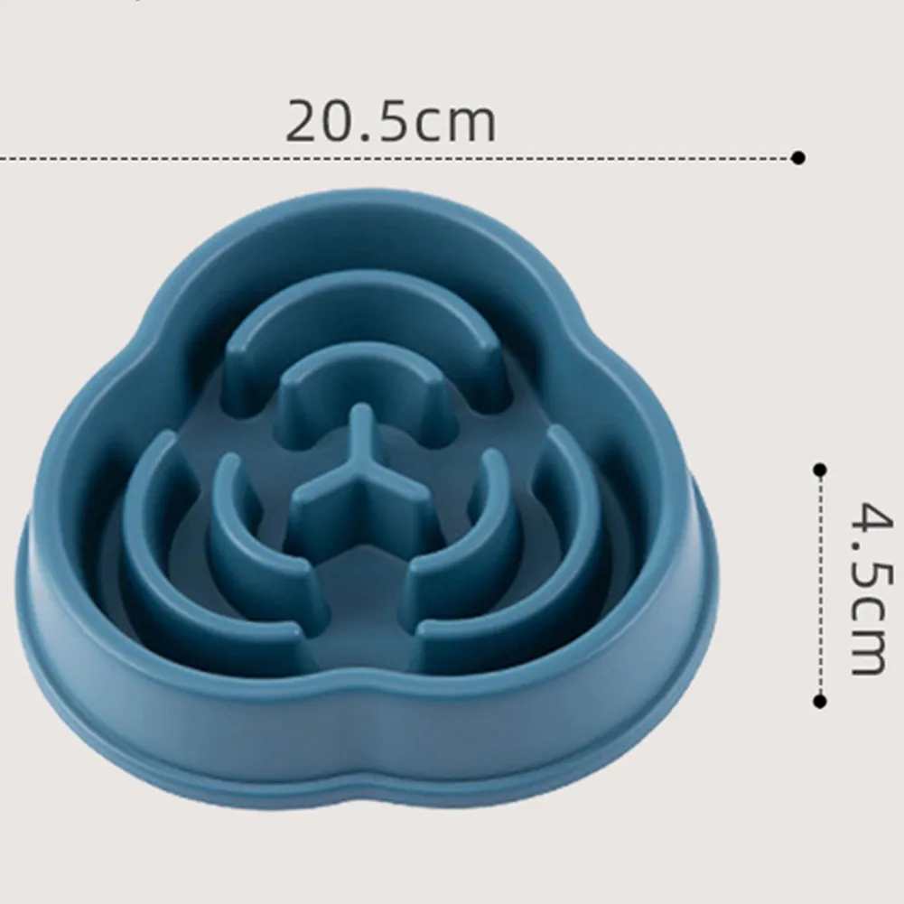 Многоцветная Нетоксичная забавная медленная кормушка для собак миска еды