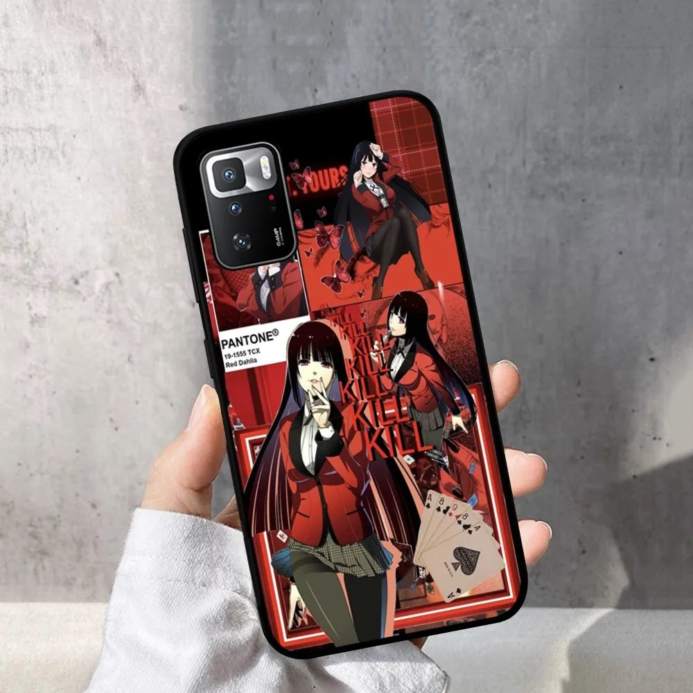 Чехол для телефона Kakegurui Jabami Yumeko Redmi Note 4 X 5 A 6 7 8 T 9 9S 10 11 11S 11Epro Poco M3 pro