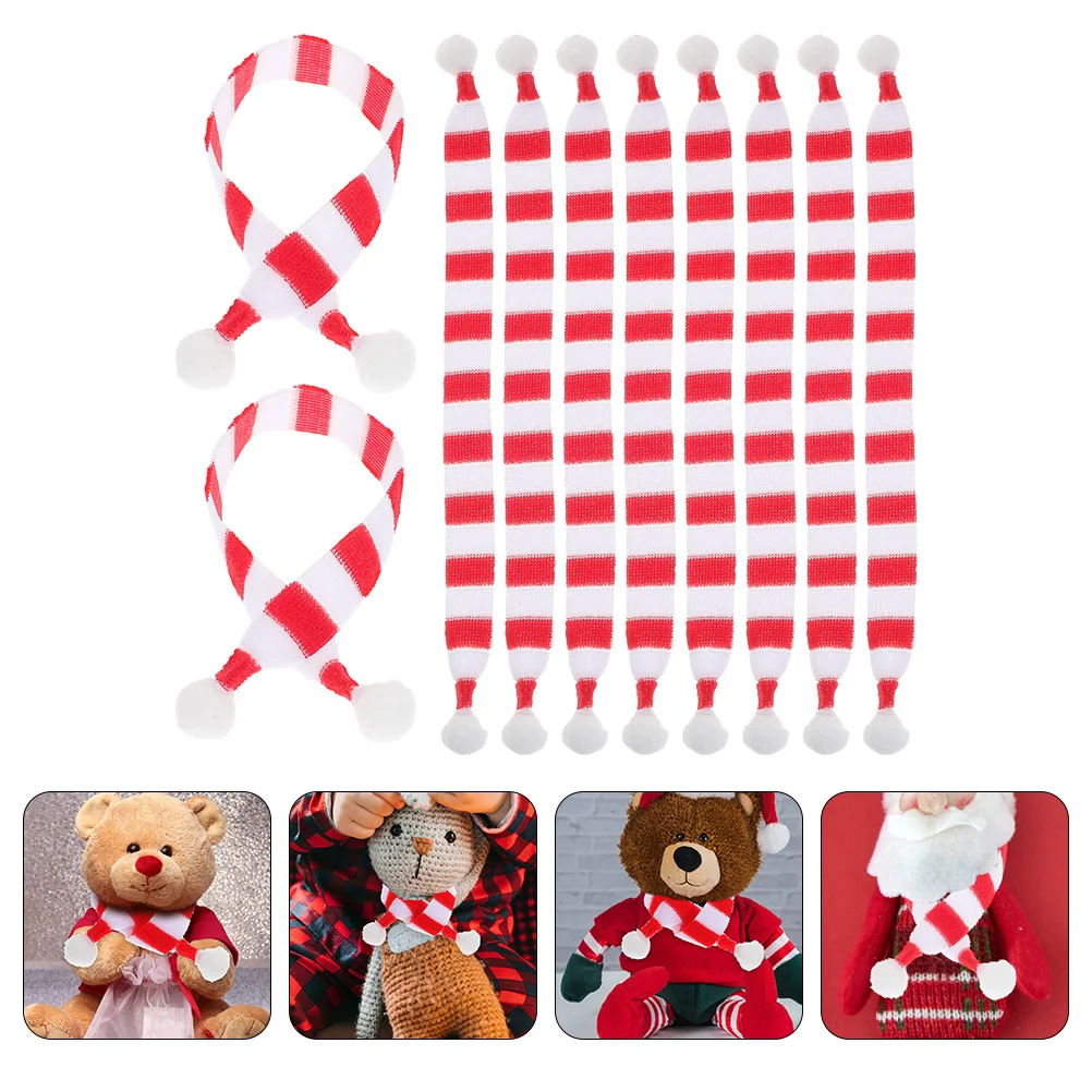 

Decorative Mini Scarf DIY Snowman Favors Accessories Bottle Holiday Decorations Christmas House