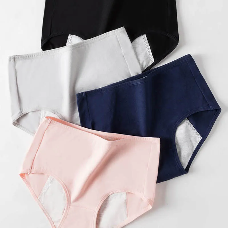 

Cotton Underpants Leak Proof Menstrual Briefs Antibacterial Panties For Women Lingerie Physiological Underwear Female Intimates