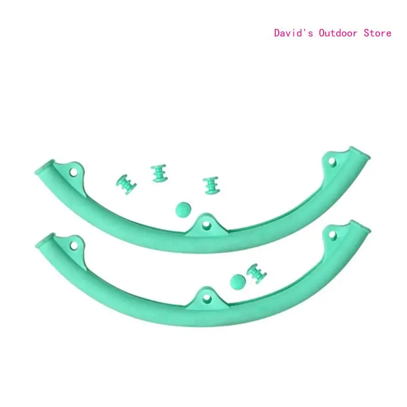 Ракетка для бадминтона передняя рамка силиконовый чехол защитный изогнутый