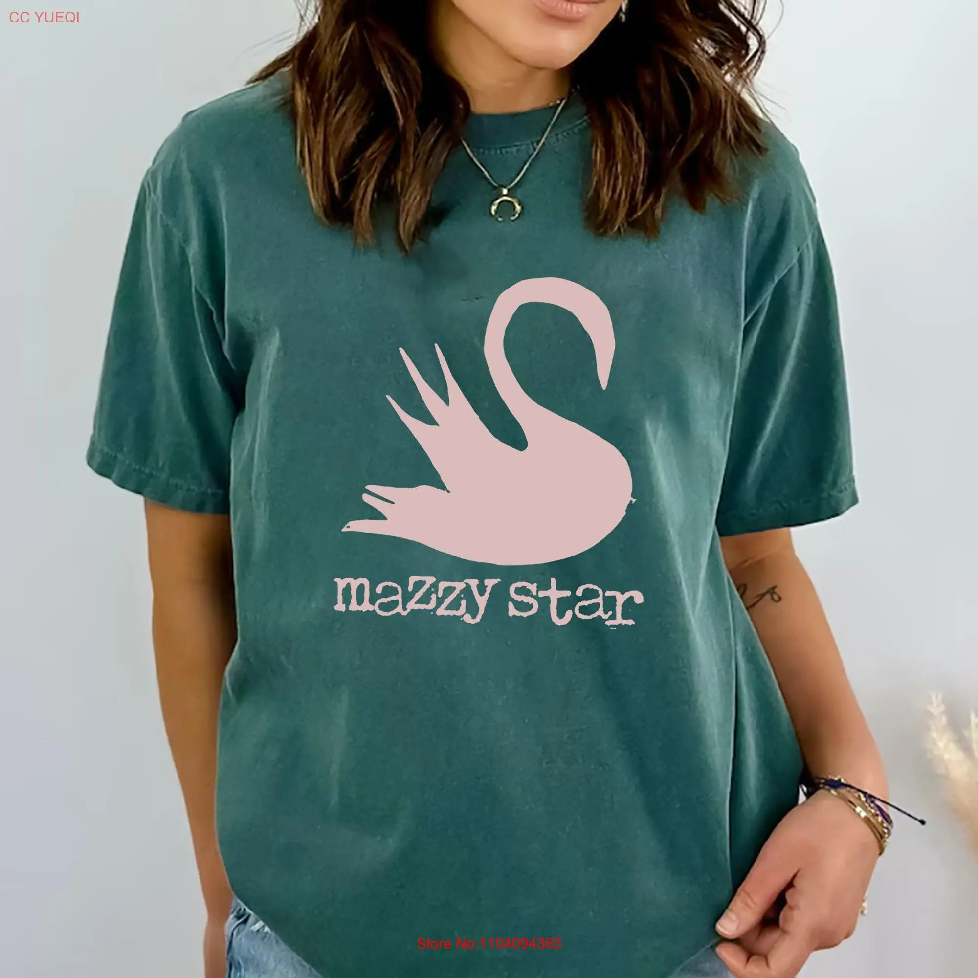 Комфортные цвета винтажная Эстетическая рубашка Mazzy Star Vtg минималистичный дизайн