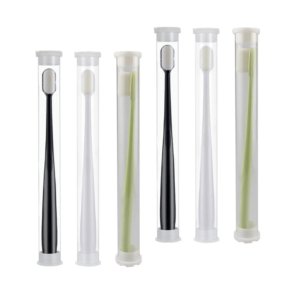 

6 Pcs Nano Pregnant Women Postpartum Toothbrushes Bristles Portable Travel Toothbrushes Cleaning Micro Extra Soft Fur