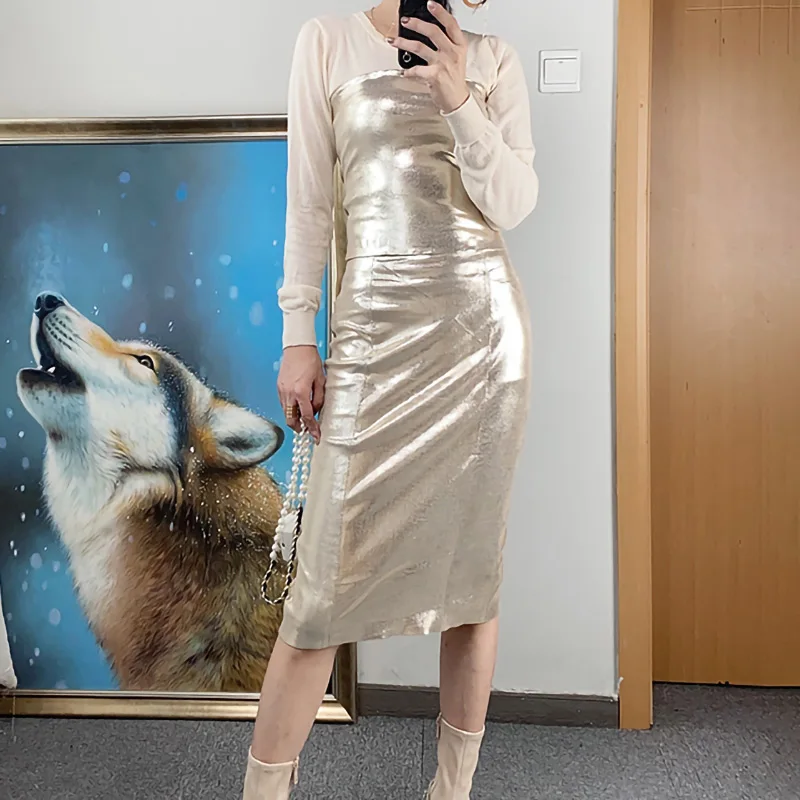 Рисунок 2 - Женский эластичный костюм из натуральной кожи