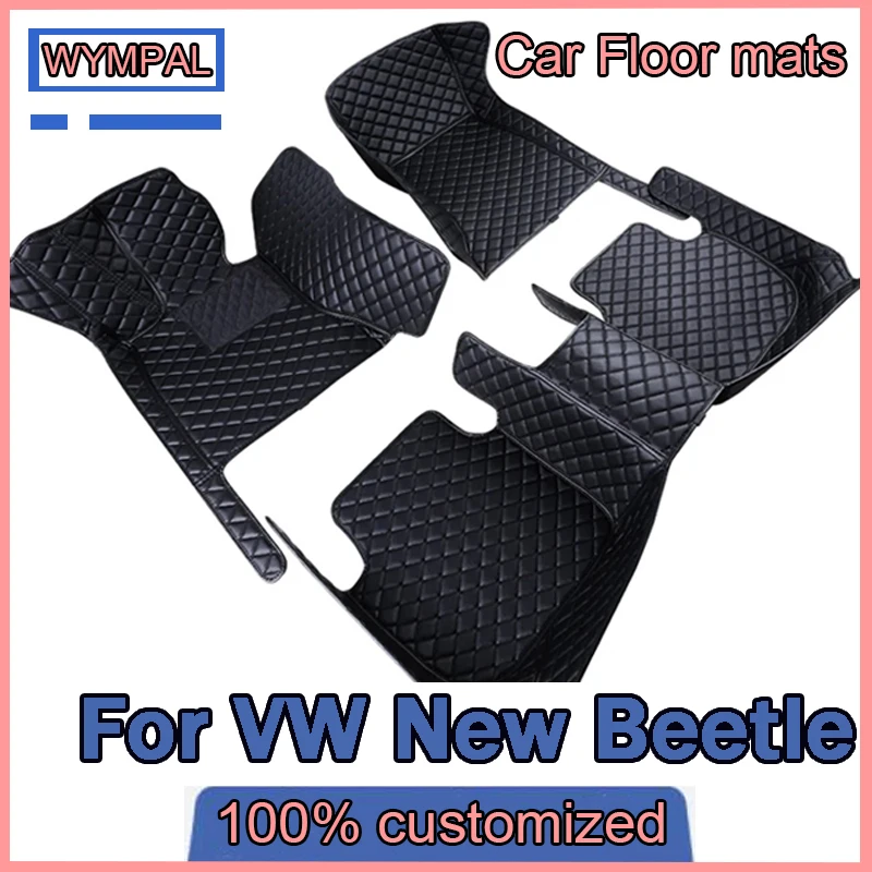 Изготовленные на заказ автомобильные коврики для VW New Beetle 1998-2019 ковры аксессуары