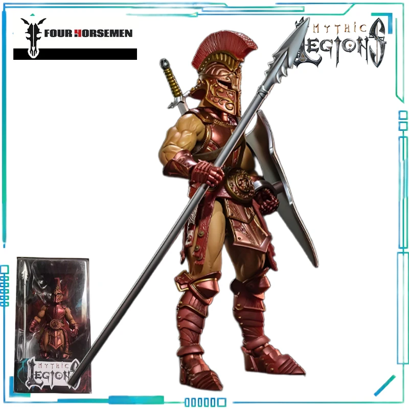 Фото Подвижная фигурка Four Horsemen Studios из серии Genuine Mythic Legions: Zhazhar, Blood Knight, Vitus, Skeleton, Sir Henry Irving. Подарок. №4