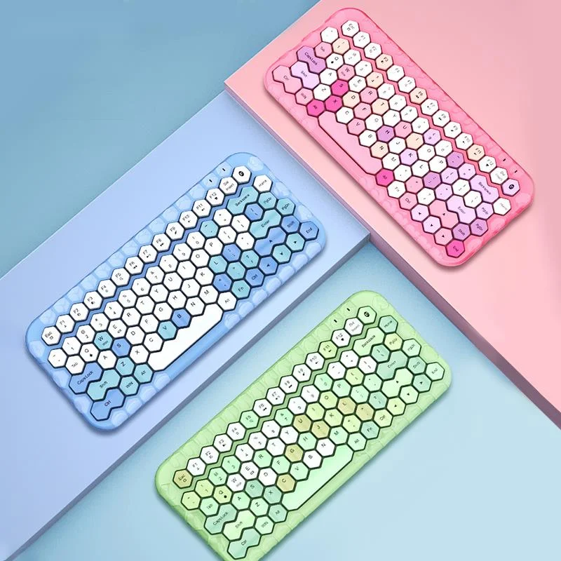 

Беспроводная Bluetooth-клавиатура, алмазная клавиатура, мультимедийные клавиатуры для Macbook, ПК, игрового ноутбука, iPad, планшета, компьютера, Andorid