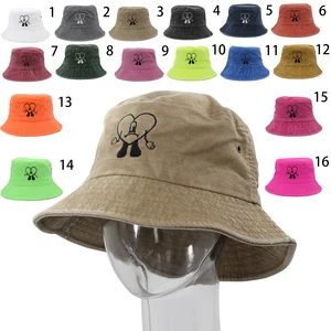 Imported Bad Bunny Bucket Hat UN VERANO SIN TI Fisherman Hats Woman Summer Foldable Embroidered Sun Hat Cotto