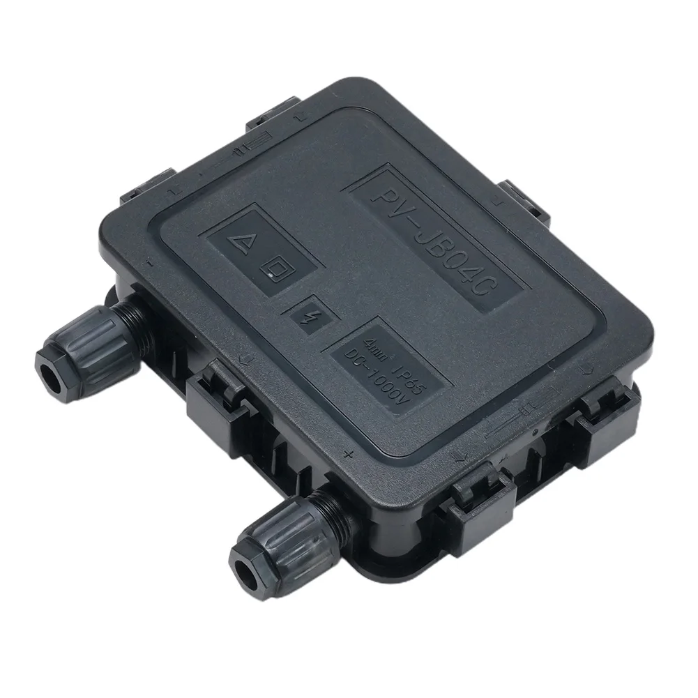 

PV Solar Panel Junction Box Black Battery Board Junction Box 180W-300W Waterproof IP67 For PV Solar System Solar Tools