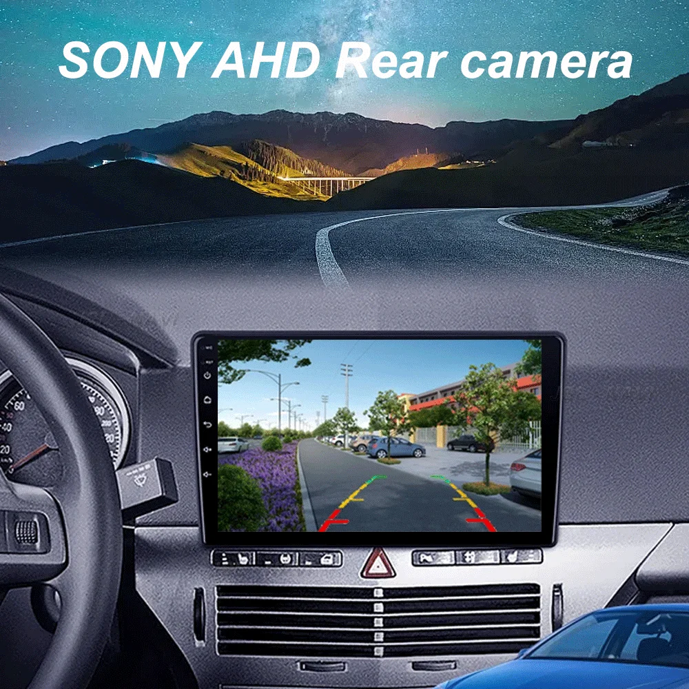 Фото Автомобильный радиоприемник Android 15 Carplay Auto для Opel Astra H 2006 2007 2008-2014 GPS-навигация Видеоплеер 2 Din Стерео DVD Мультимедиа №3