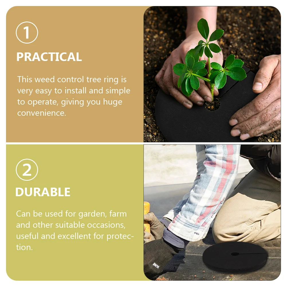 20 шт. ткань для борьбы с заземлением анти-кольцо прополки анти-травяная