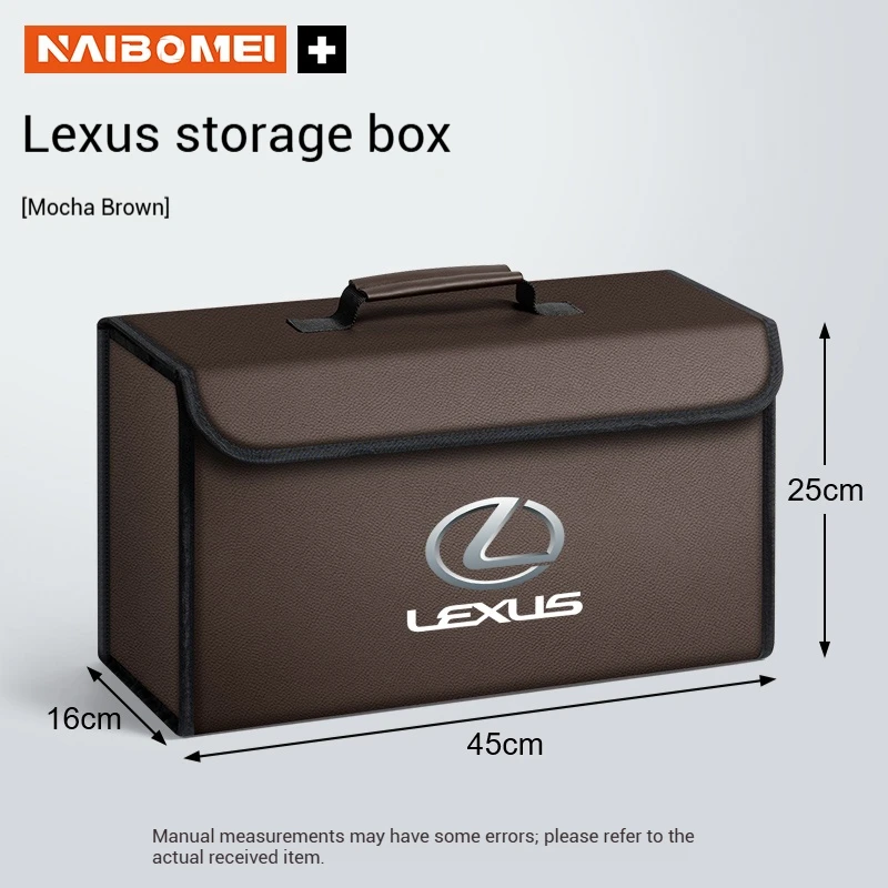 

Автомобильный ящик для хранения багажника, складная сумка-контейнер для Lexus F Sport ES RX LS500h GS300 IS300 CT200h NX300 UX300 LX570