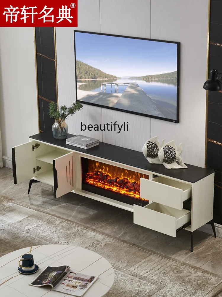 Роскошный каменный тарелка 2 м шкаф для телевизора камин сувениров гостиная