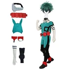 Костюм для косплея унисекс из аниме My костюм героя косплэй Deku, костюм с париком и волосами для праздника и вечерние НКИ, новая модная одежда