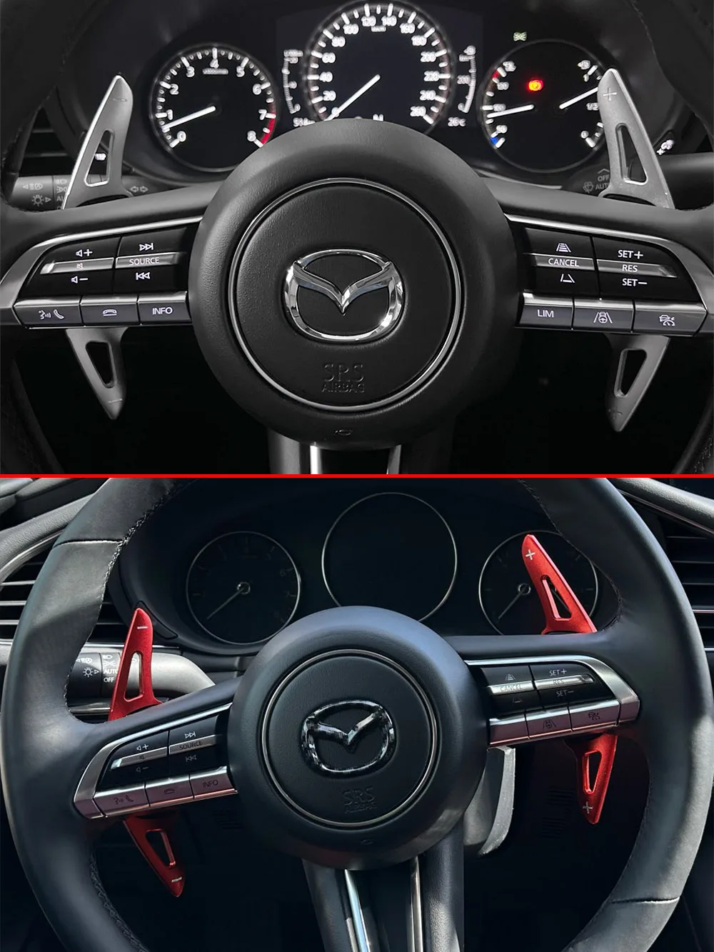 Рычаг переключения передач для Mazda 3 Motorsports TCR 2019 + CX-30 MX-30 SKYACTIV-G e-2020 2021 наклейка на