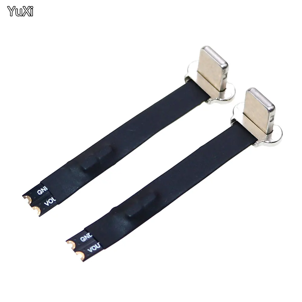 

YUXI IOS Male 2pin decryption Soft Flat FPC Cable Cable Charging Wire Extention For Phone Mobile Power