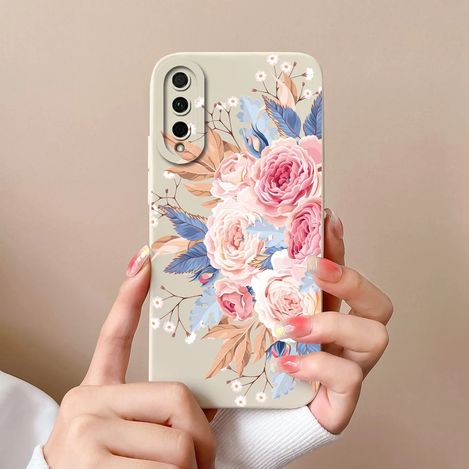 Чехол для Huawei Y9s чехол телефона милая защита экрана мультяшный узор мягкий