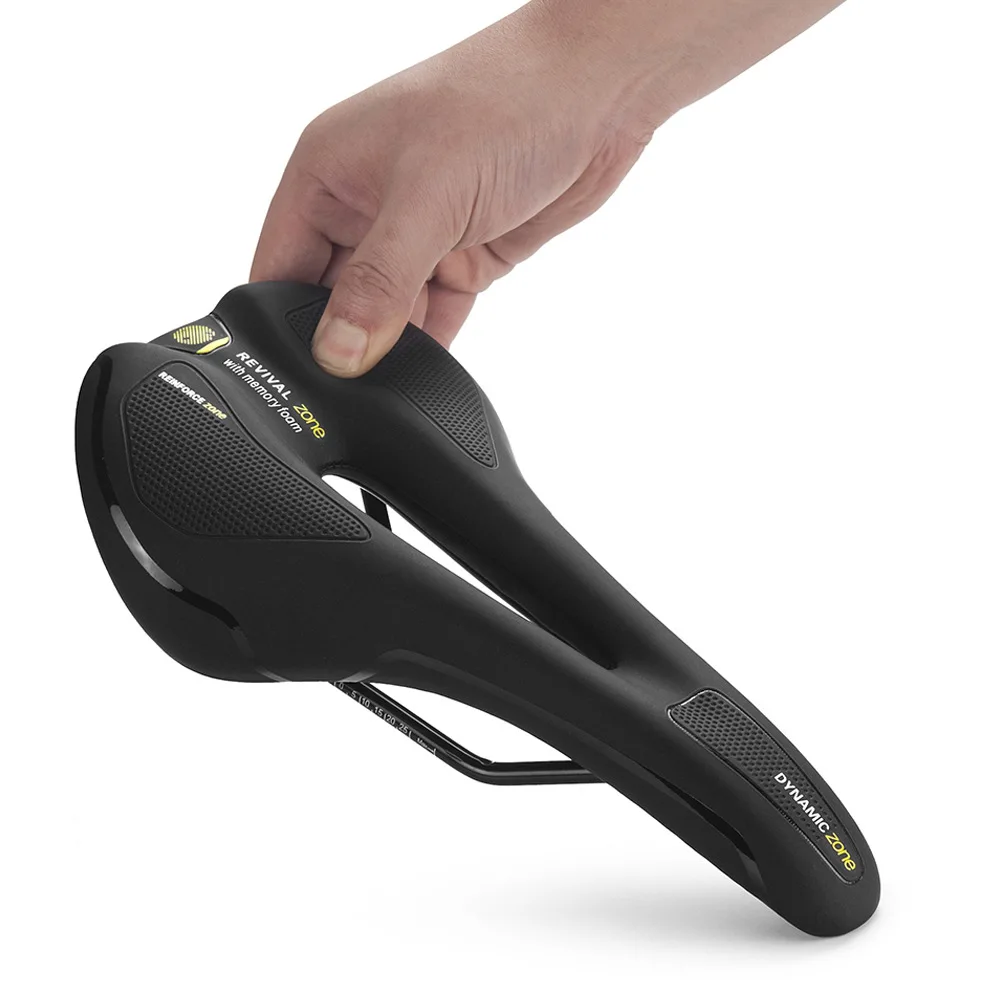 

Saddle Racing Off-road Casual MTB Bikes Memory Foam Leaked Notched Anti-slip Race City Cycle Seats with Cutout MBT Anti-prostate