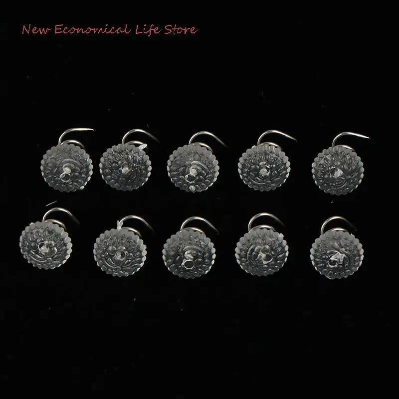 

10PCS/set 10*17mm Clear Twist Pins Couch Chair Car Sofa Headliner Repair Loose Drapery Craft DIY Upholstery Accessories