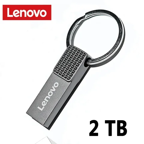 Lenovo 2TB Pen Drive Высокоскоростная флэш-память Металлический флэш-накопитель 1 ТБ U-диск 512 ГБ 128 ГБ USB 3.0 Устройство хранения памяти USB-накопитель для P