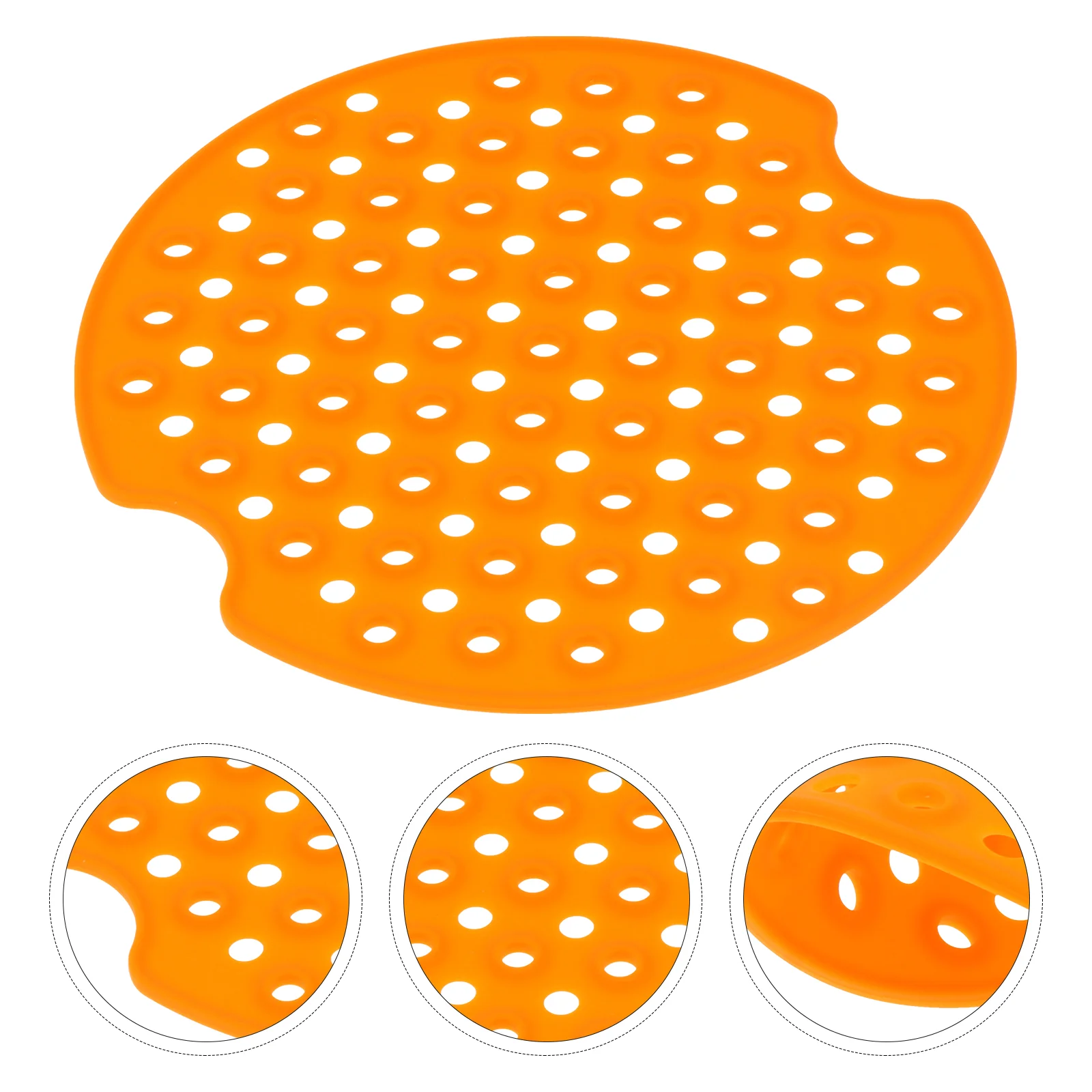 

Fryer Air Liner Parchment Paper Liners Non Stick Silicone Mat Steamer Basket Mats Airfryer Pan Cake Baking Round Perforated Deep
