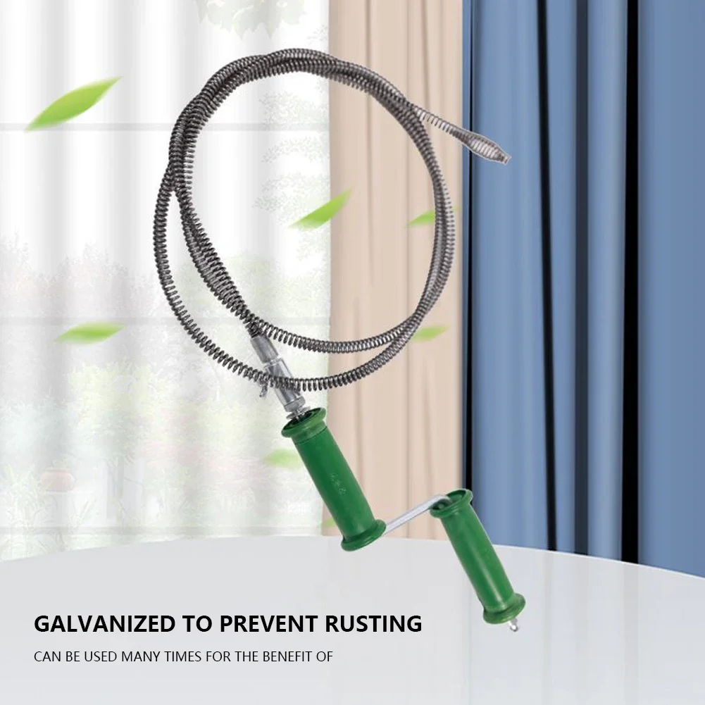 1/2/3/4/5/8/10 метров очиститель Слива труб диаметром 10 мм противоскользящий