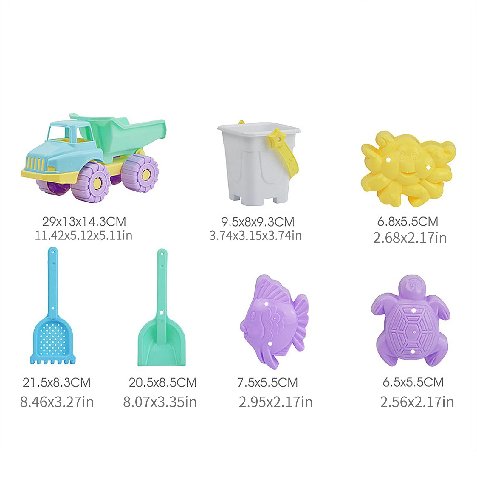 Приморские пляжные игрушки детские лопаты инструменты для очистки песка на