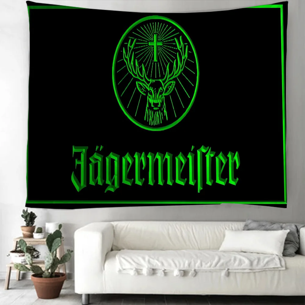 Гобелен Jagermeisters ковер ручной работы из полиэстера для декоративной стены