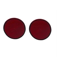 1 pair replacement for for nissan dualis qashqai j10 2008 2015 red rear right left bumper reflector