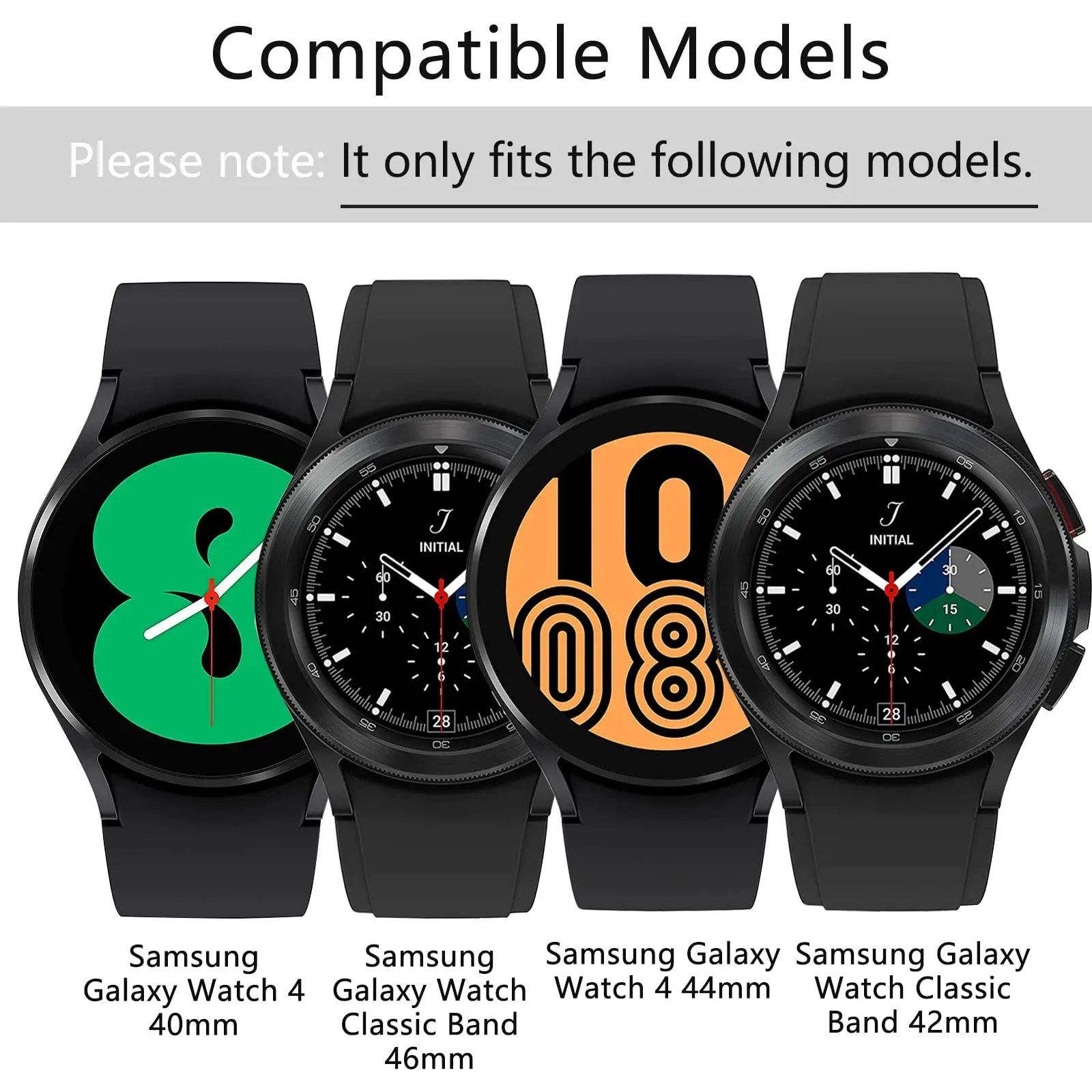 20mm Silicone Strap For Samsung Galaxy Watch 5/4 40mm/44mm Original No Gap Bracelet For Galaxy Watch 4 Classic 46mm/42mm Correa