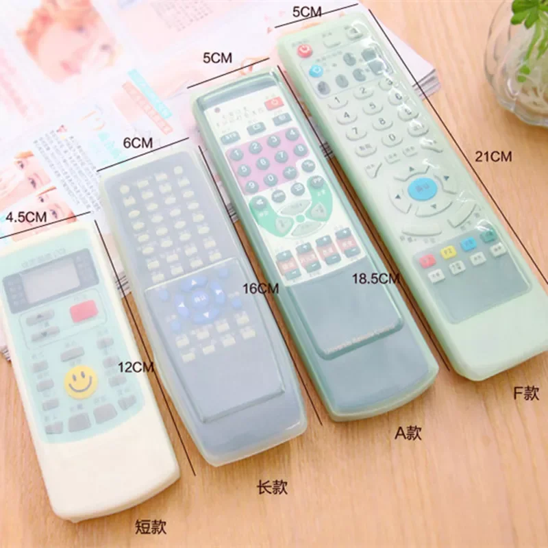 

Waterproof Remote Control Bags Air Conditioning TV Remote Control Protective Dust Cover Silicone Case