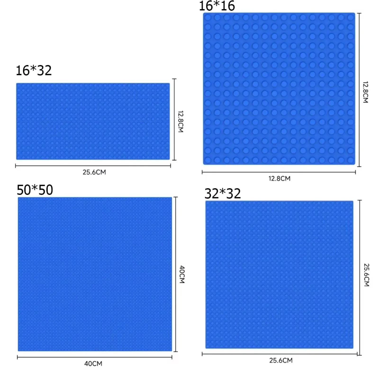 16X16 точек строительные блоки опорная плита игрушки сделай сам фигурки городская