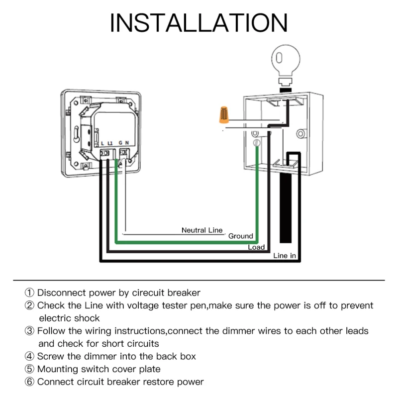 

Умный настенный переключатель Tuya с Wi-Fi/Zigbee, 220-240 В, работает с приложением Alexa Home