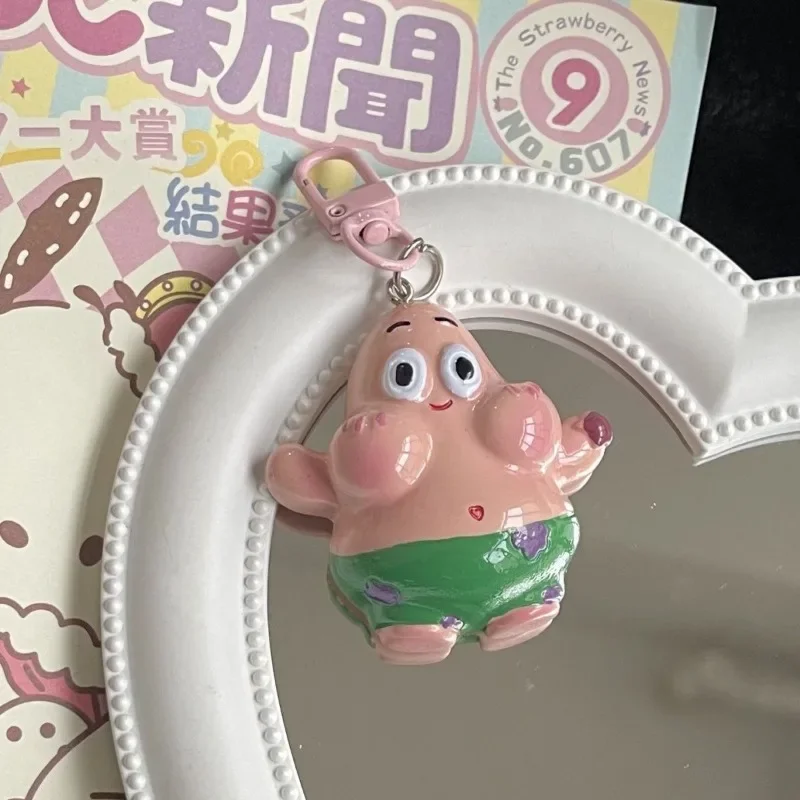 Губка Боб Патрик искусственный Мультфильм Аниме Рюкзак Подвеска девочка милый