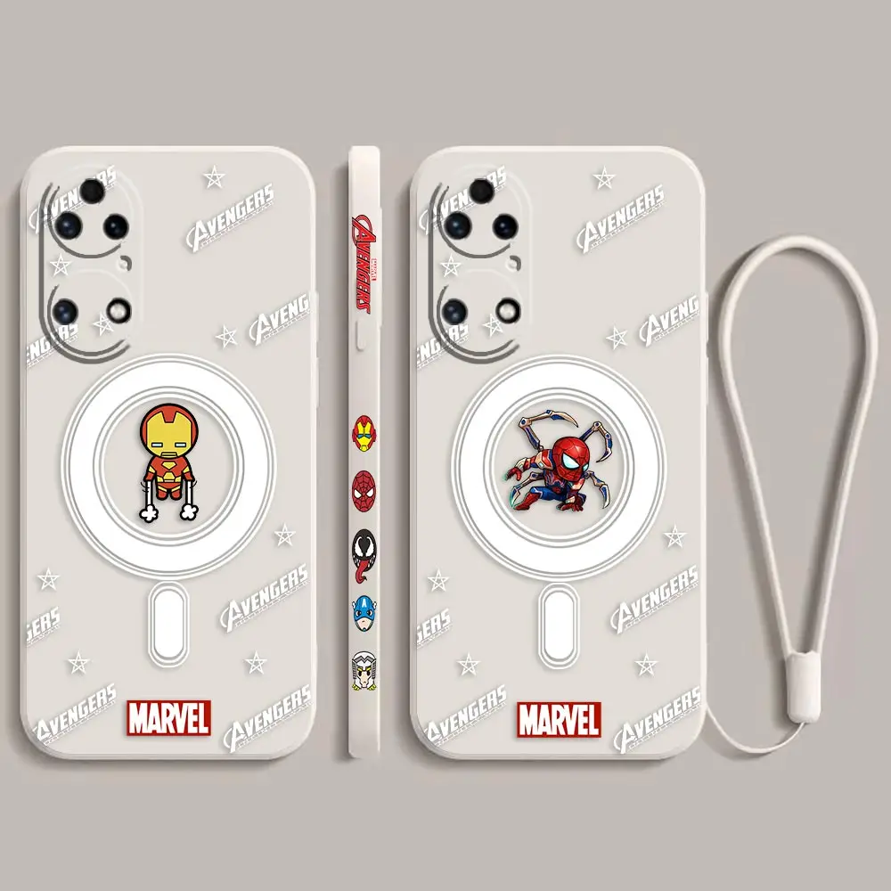 

Marvel Avengers Spider-Man Iron Man Cartoon Case For Huawei P50 P50E P40 P30 P20 P10 Mate 40 40E 30 20 20X 10 Pro Plus 5G Cover