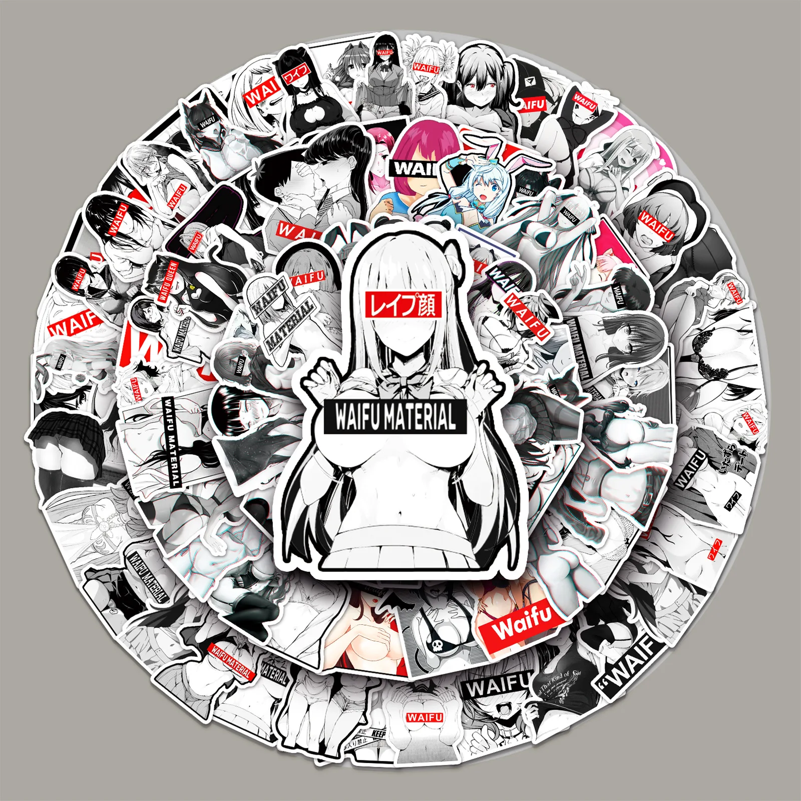 

30/50/100 шт., женские наклейки на дверной шлем