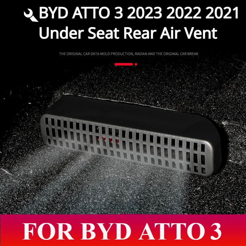 

HITA BYD ATTO 3 2023 2022 2021 Under Seat Rear Air Vent Protect Cover Anti-blocking Backseat Outlet Grille Protector Accessories