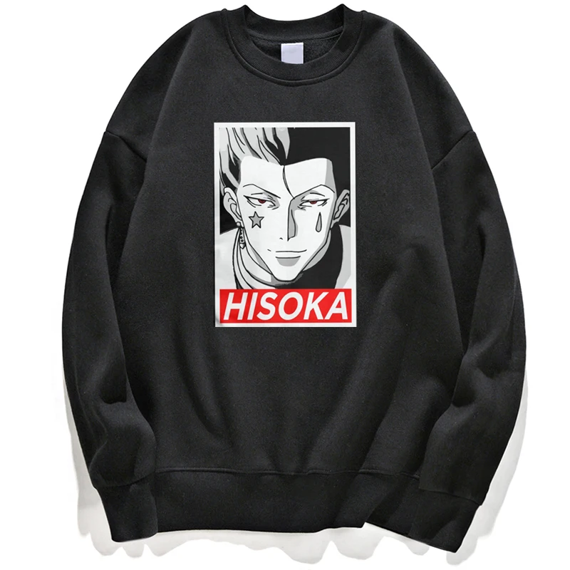 

Hisoka Hxh Sweatshirt Men Hunter X Hunter Hunterxhunter Hunters Japanese Anime Hoodies Hoodie Pullover Hoody Crewneck Jumper
