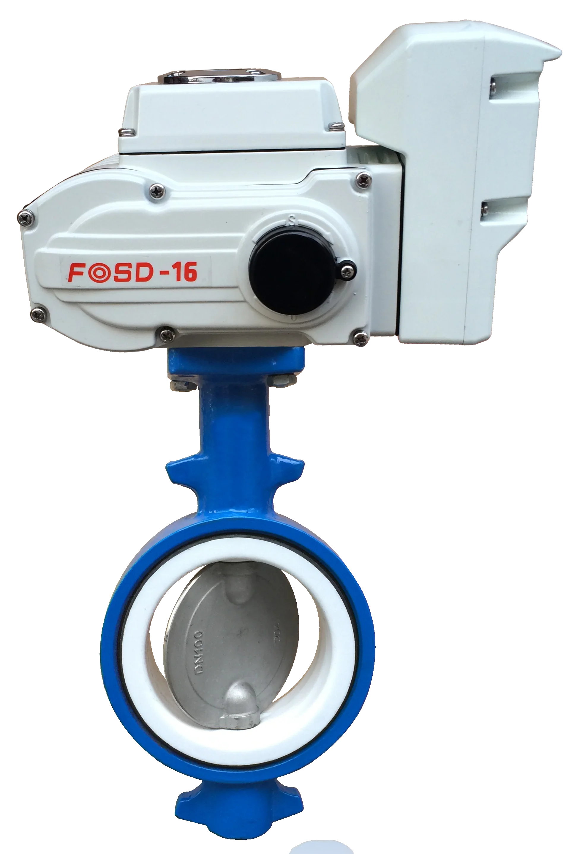 2-дюймовый DN50 3-дюймовый DN80 привод дроссельной заслонки вафельного типа с