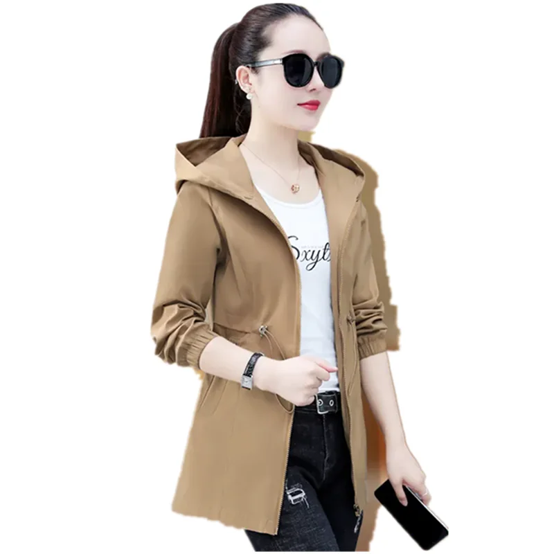 Новинка 2025 года повседневная куртка женская весенне-осенняя модная ветровка