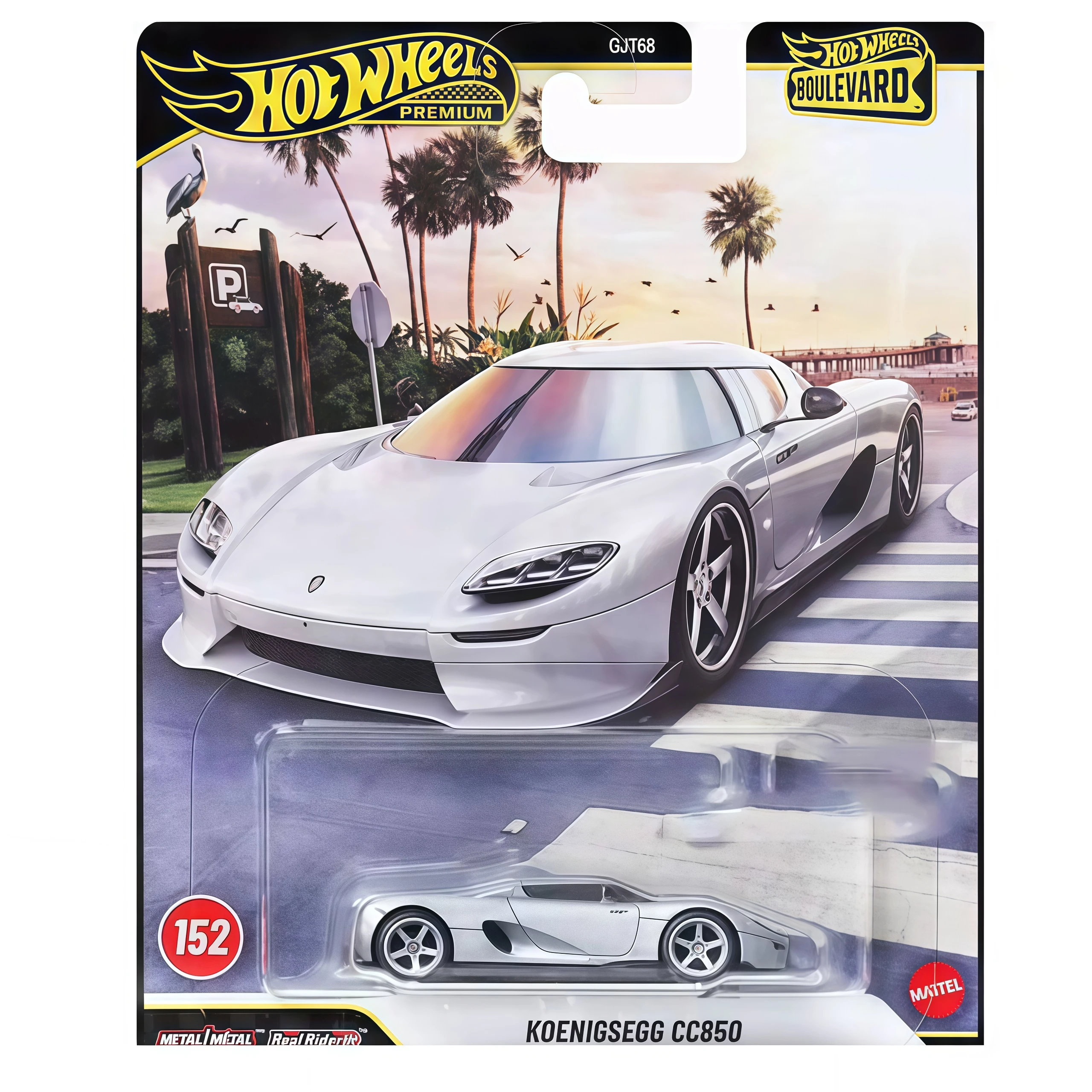 Фото Коллекционные модели автомобилей Hot Wheels Premium Boulevard 1:64: Toyota, Koenigsegg, Supra, Jeep — игрушки для мальчиков №3