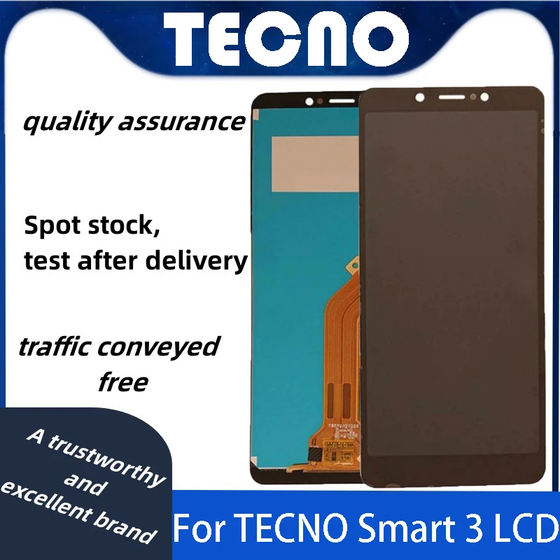 ЖК-дисплей для infinix smart 3 x5516 с цифровой сборкой сборки деталей