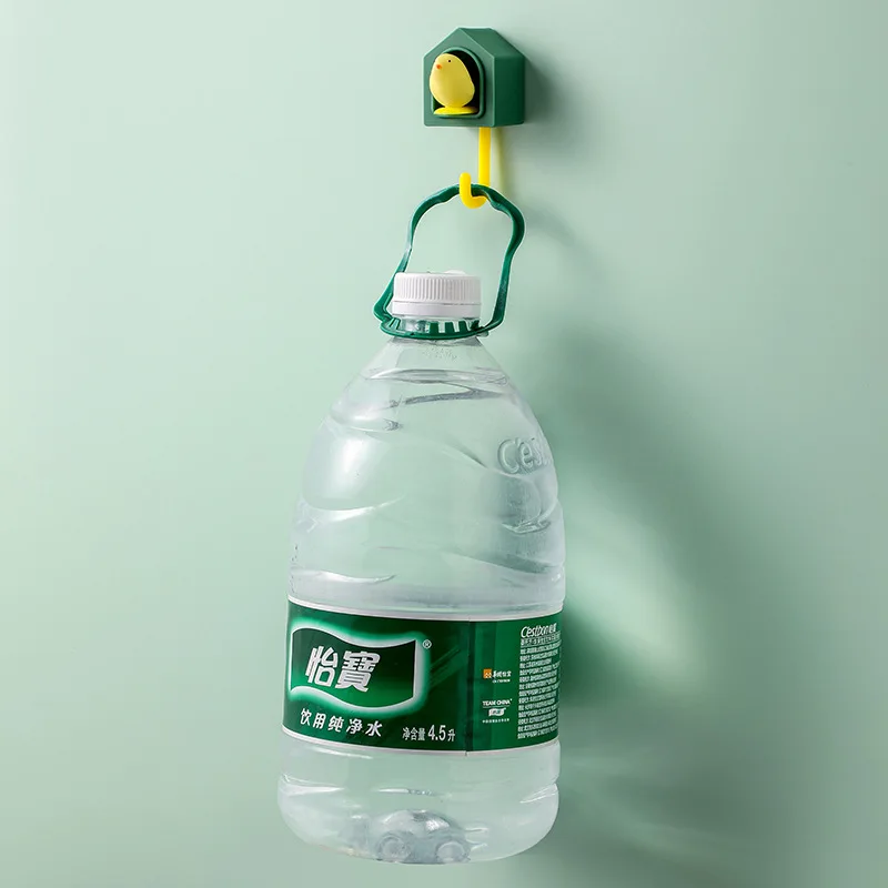 2022 New Bird Hook Pop Out Wall Key Cloth Bag Hanger Adhesive Bathroom Towel Robe Holder Rack Door Decor Shelf |