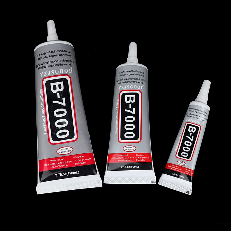 

B7000 15ml 50ml 110ml Mobile Phone Screen Super Glue B-7000 Adhesive Telephone Glass Glue Repair Point Diamond Jewelry DIY Glue