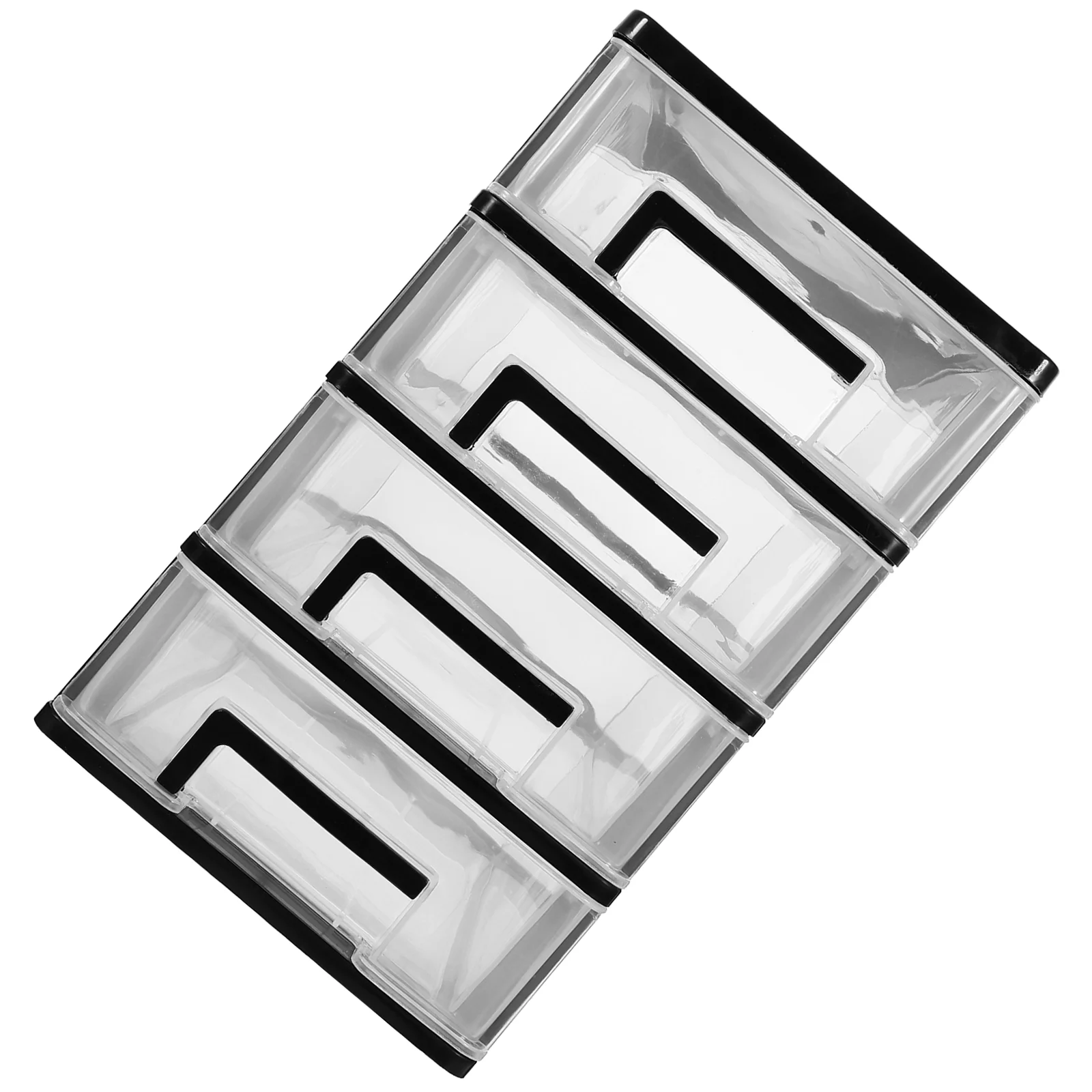 2-слойные маленькие контейнеры для хранения косметики держатель ящика