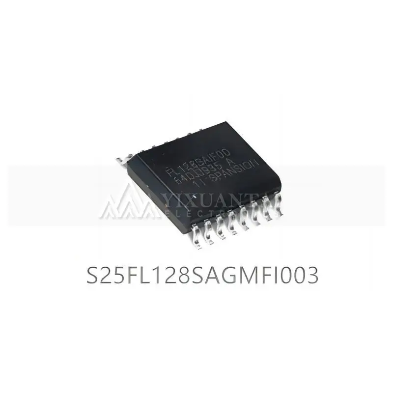 2 шт./партия S25FL128SAGMFI003 IC FLASH 128 Мбит SPI/QUAD 16soic Новинка