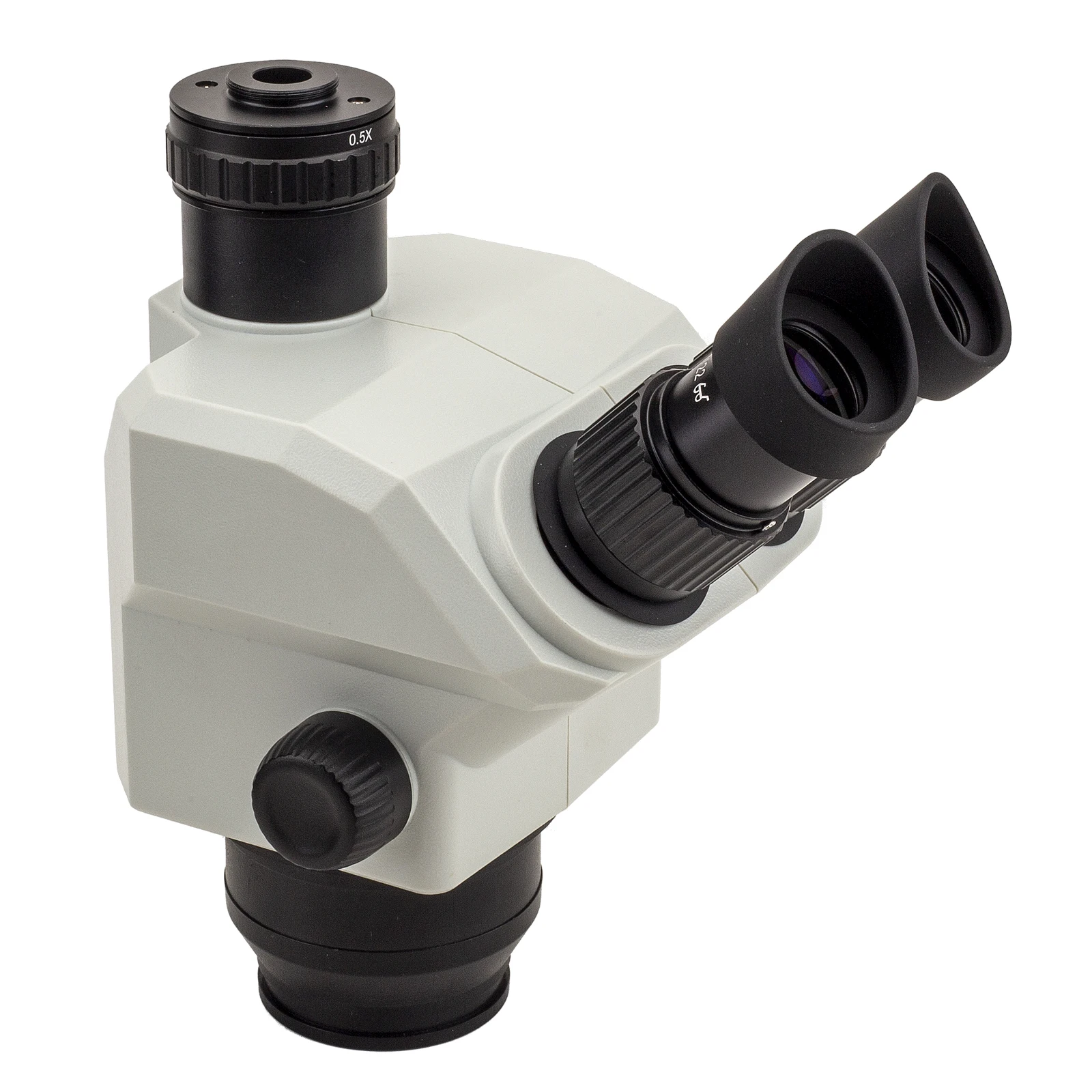 7X-45X Simul-Focal Trinocular Zoom Стереомикроскоп Головка Промышленная электронная