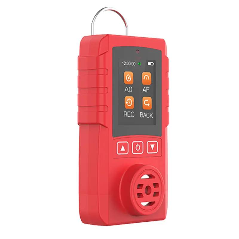 Portable C2H2 gas detector combustible acetylene leak detector with 2048 data storage